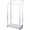 Chrome, variant on Kingston Brass SCC8263 Edenscape 33-5/8 Inch Freestanding Pedestal 2-Tier Towel Rack with Wooden Shelf in Antique Brass