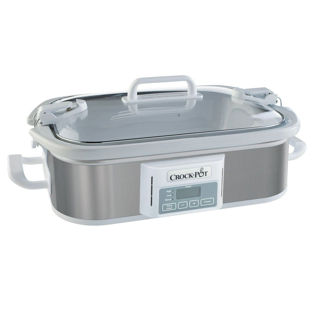 CrockPot Programmable Casserole Crock Slow Cooker