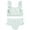 White, variant on Toddler Girl Swimsuit, 2-Piece, Sizes 2T-5T