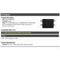 thumbnail image 3 of Marketplace Auto Parts Condenseur A/C - Compatible avec Dodge Ram 2500 5.9L Turbo Diesel avec Réservoirs Intercooler en Aluminium, 3 of 4