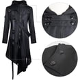 thumbnail image 3 of Costume MYUPDALIN, frac largo, medieval, retro, gótico, para hombre, 3 of 6
