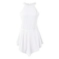 thumbnail image 4 of Levmjia Shorts pour Femmes Grande Taille Liquidation Été Femmes Combinaison Sans Manches Irrégulière à Col Rond, 4 of 9