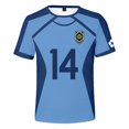 thumbnail image 1 of Blue Lock - Chemise Unisexe à Manches Courtes avec Col Rond pour Femme et Homme T-Shirt (TP-TTTG), TTG, Noir, 1 of 2