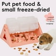 thumbnail image 3 of Pet Slow Feeder Dog Puzzle Feeder Treat Dispensing Toy for Dogs cats Training Interactive Rotating  Food Toys Fun Pet Supplies (Yellow), 3 of 7