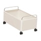 thumbnail image 2 of Carro Móvil Organizador con Ruedas para Almacenamiento Estantería Compacta para Libros Y Papelería Cesta de Juguetes en Acero Y Madera Adecuado para D Blanco L, 2 of 8