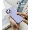 thumbnail image 6 of Ringke Silicone Case Compatible with iPhone 14 Plus Case 6.7 Inches - Lavender, 6 of 9