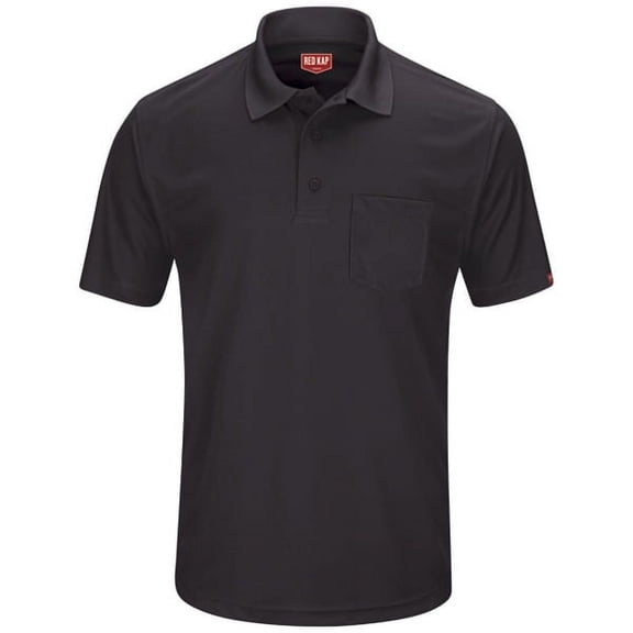 Red Kap Men's Short Sleeve Performance Knit Pocket Polo