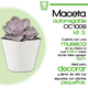 thumbnail image 2 of Kit 3 Maceta Autorregable Smart Garden OC1009 Blanco Mate, 2 of 5