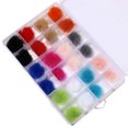 thumbnail image 1 of Linda Bola De Piel De Visón Polar Suave Extraíble 3D Uñas Pelo Esponjoso Colorido Diy Juego De Bolas De Hojaldre Magnéticas Con Base Extraíble Para Fiesta En Casa Al Aire Libre Advancent CE003174-03, 1 of 6