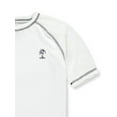 thumbnail image 3 of iXtreme Boys Solid Rash Guard Swim Top with Short Sleeves, Sizes 4-18, 3 of 4