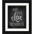 thumbnail image 1 of Robinson, Tamara 12x14 Black Ornate Wood Framed with Double Matting Museum Art Print Titled - The Love Between Us - Grey, 1 of 4