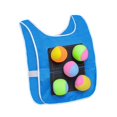 thumbnail image 5 of Dodgeball Game Set with Sticky Vest, Outdoor Sport Game, Throwing Balls Set, Toss Game for Camping Yard Outdoor Activity Indoor Lawn Kids Blue, 5 of 8