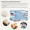 thumbnail image 6 of Sheep and Strawberries Square Storage Bins with Handles Collapsible Containing Box 2 Packs, 6 of 9