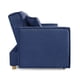 thumbnail image 3 of Sofá Cama Makora Abbot Azul Lino Memory Foam Respaldo con Reclinable de 3 Posiciones, 3 of 8
