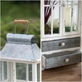 thumbnail image 6 of Llinc Store 2 Pack Novelty Farmhouse Candle Lantern Decorative, Indoor&Outdoor Hurricane Lantern Holder Decor with Drawer for Gift, Yard, Garden, Patio, Balcony, Porch, Party, 6 of 9