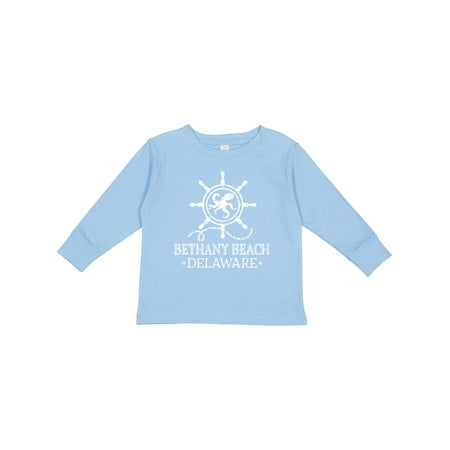 

Inktastic Bethany Beach Delaware Vacation Gift Toddler Boy or Toddler Girl Long Sleeve T-Shirt