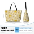 thumbnail image 4 of Easygdp Cute Bee Gnomes Bolsa de Viaje de Playa de Gran Capacidad, Bolsa Tote Perfecta para la Playa, Escapadas de Fin de Semana y Viajes, 4 of 7