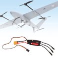 thumbnail image 1 of 20A Régulateur de Vitesse Électronique Sans Balais XT60 20A pour Drone à Voilure Fixe RC, 1 of 8