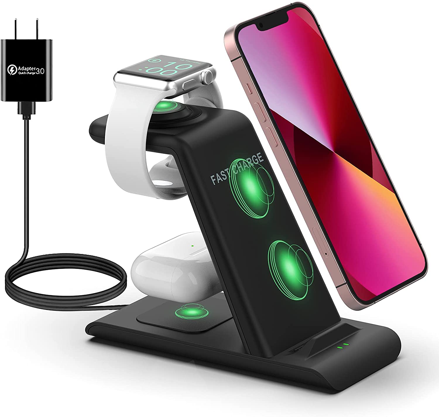 Wireless Charging Station for Apple 