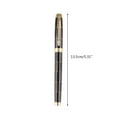 thumbnail image 4 of Luxury Men's Grid Fountain Pen 0.5mm Nib Business Writing Signing Calligraphy Pens Office Stationery, 4 of 13
