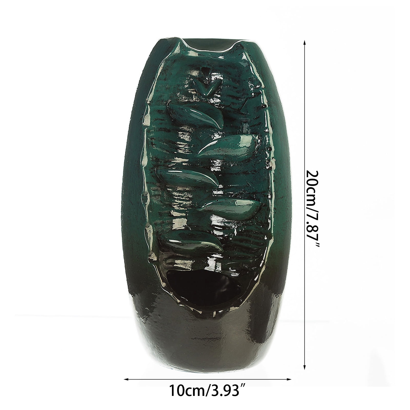 Waterfall Backflow Incense Resin Censer Incense Cone Holder Desktop Decor