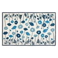 thumbnail image 2 of SAFAVIEH Martha Stewart Poppy Glossary Floral Area Rug, Azurite Blue, 4' x 6', 2 of 2