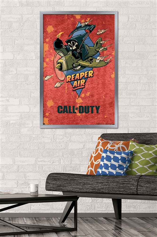 Call of Duty: Vanguard - Reaper Air Wall Poster, 22.375" x 34", Framed