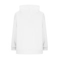 thumbnail image 6 of Yokua Women's Oversized Zip Hoodie Casual Long Sleeve Fleece Jacket Cute Girls Sweatshirt, 6 of 9