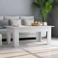 thumbnail image 5 of vidaXL Coffee Table End Table Side Sofa Table with Storage Engineered Wood, 5 of 17