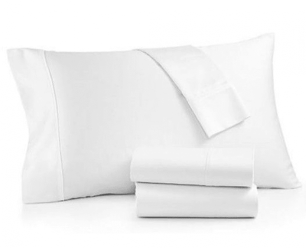 700 Thread Count Blend Bedding Blue Tencel/® Textiles 4-Pc Queen Sheet Set