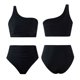 thumbnail image 3 of Trajes de baño para mujer Traje de baño estampado diario para mujer Traje de baño dividido Falda de playa estampada Conjunto de tres piezas Trajes de baño de 3 piezas para mujer, 3 of 7