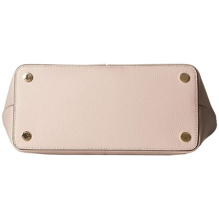 Michael Kors Soft Pink Bedford Medium Top Zip Pocket Tote
