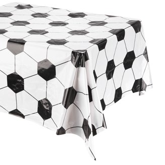 Beistle Soccer Ball Design Tablecover - Pack Of 6