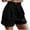 shorts 6#Black, variant on WAYUTE Women's Shorts Plus Size Active Hiking Workout Solid Color Cozy Short Pants with Pockets Casual Soft Comfort Summer Outdoor