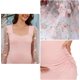 thumbnail image 5 of Floral Mesh Bishop Long Sleeve Mernity Midi Dress, Fall Mernity Bodycon Dress for Baby Shower/Photoshoot, 5 of 5
