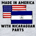 thumbnail image 2 of CafePress - Made In America With Nicaraguan Parts Body Suit - Cute Infant Bodysuit Baby Romper - Size Newborn - 24 Months, 2 of 3