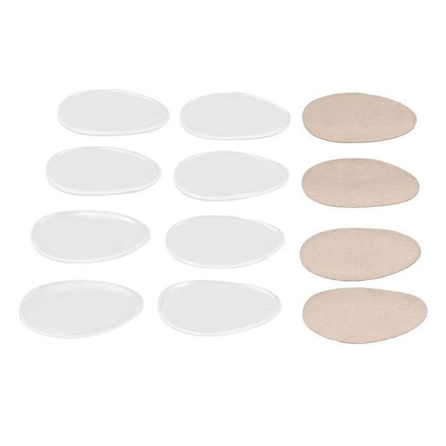 Soporte De Silicona, 6 Pares De Almohadillas De Soporte De Que Absorben Los Golpes, Terciopelo Para Pies Planos