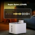 thumbnail image 4 of Acekid 4.2L Wireless Cat Water Fountain Stainless Steel Cat Drinking Fountain Charging Automatic Circulation Ultra Quiet White, 4 of 7