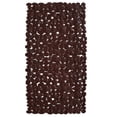 thumbnail image 2 of Yuarrent Alfombrilla antideslizante para baño, ducha, baño, almohadilla de PVC con ventosas, alfombrilla antideslizante para bañera Juegos de accesorios de baño marrón Yuarrent HA000330-05B, 2 of 8
