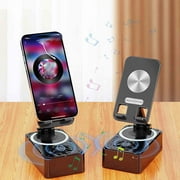 Kcavykas Bluetooth Speaker Mobile Phone Stand, Audio 2-in-1, Rotating, Foldable Lazy Live Streaming Desktop, Tablet Stand, Multifunctional Holiday Deals