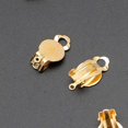 thumbnail image 4 of 50Pcs Flat Tray Earring Clip Round Flat Tray Earring Clip for Jewelry Making, 4 of 5