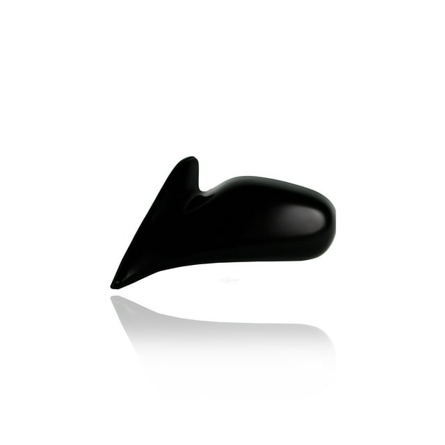 Door Mirror - Cooling Direct Fit/For 8794002190C0 98-02 Toyota Corolla Geo Prizm - Remote Power, Left Hand Driver Black