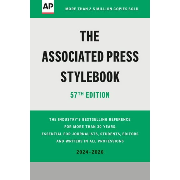 Pre-Owned The Associated Press Stylebook: 2024-2026 Paperback
