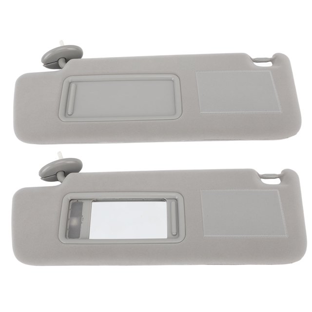 Left Driver Side Sun Visor, Car Sun Visor Automotive Sun Visors Multifunctional Sun Blocker with Lamp and Mirror Replacement for Land Cruiser Prado