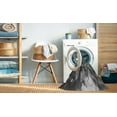 thumbnail image 2 of Ahgly Company Machine Washable Indoor Rectangle Transitional Iridium Black Area Rugs, 4' x 6', 2 of 7