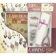 Jewelry Basics Class In A Box Kit-Gold & Copper Earrings