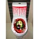 thumbnail image 2 of Paquete de 2 fundas para asiento de inodoro ZHAOCHENG Halloween calcomanía 3D terror decoración del hogar, 2 of 5