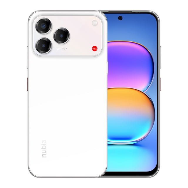 Smartphone Nubia V80 Pro 256GB Blanco Telcel