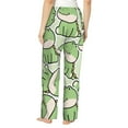 thumbnail image 3 of Fotbe Cute Crocodile Women's Pajama Pants,Sleepwear Pants,Pj Bottoms Drawstring And Pockets-Small, 3 of 9