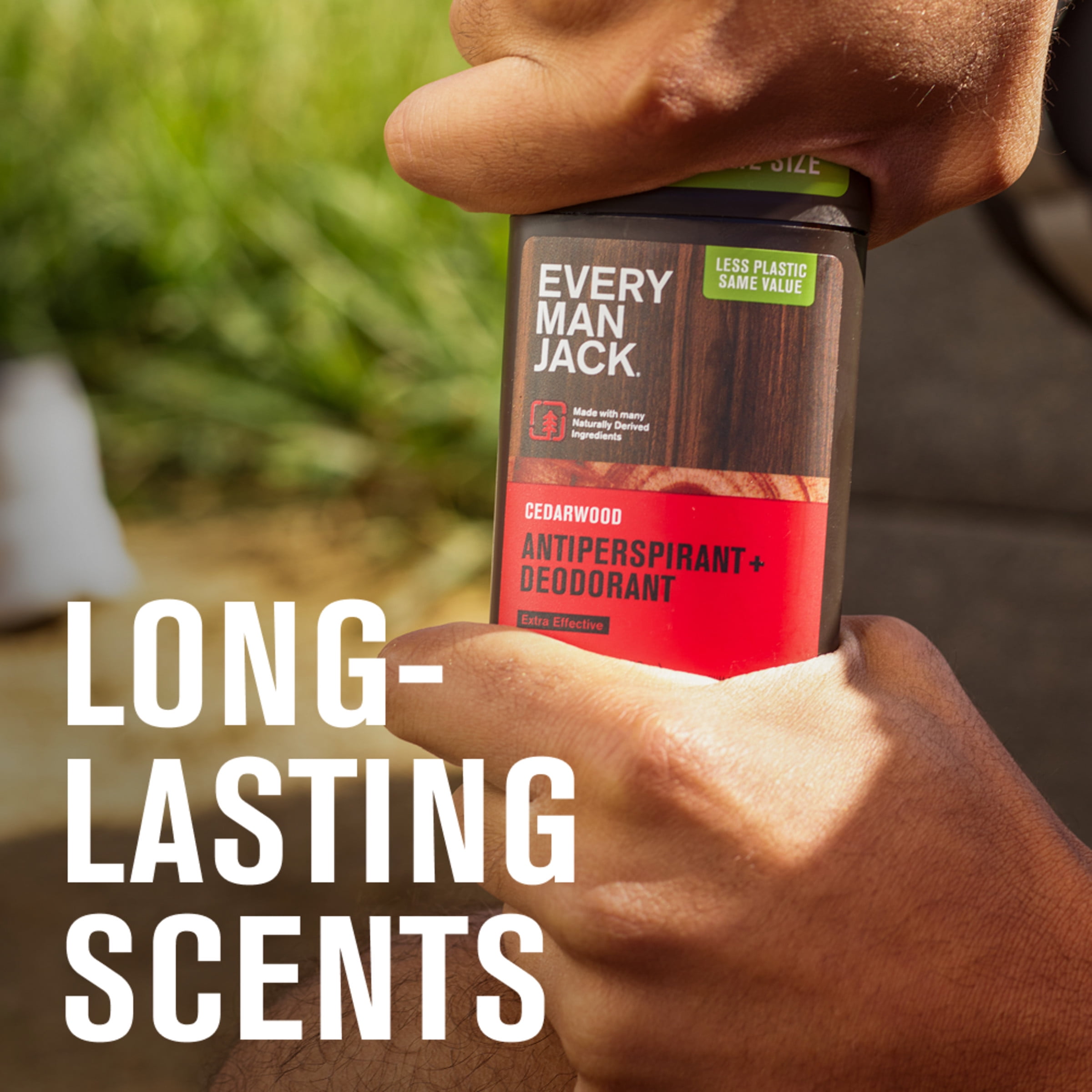 Every Man Jack Antiperspirant Deodorant Cedarwood 73 Grams